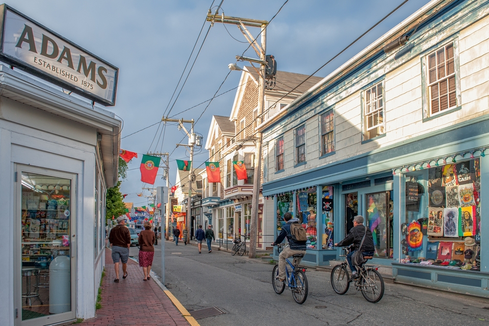 Find unique things to do on Cape Cod in Provincetown. Ptown main street with shopping.