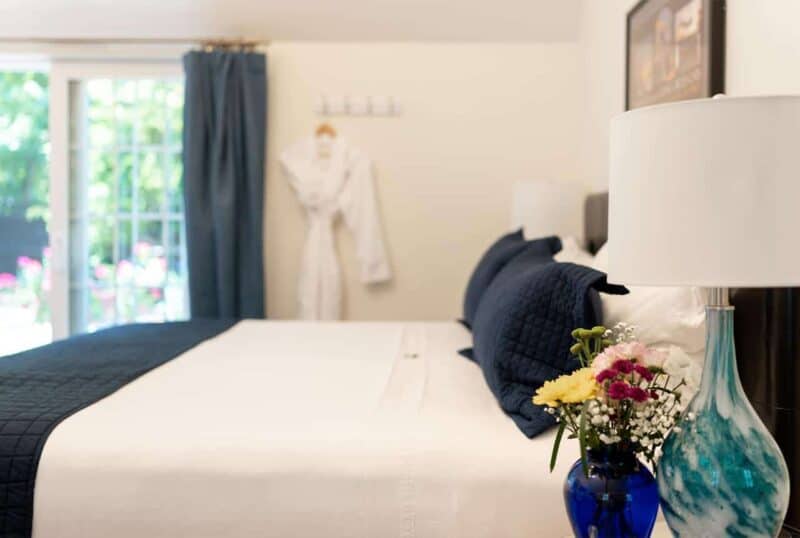 Well-appointed, clean guest room at our Cape Cod Bed and Breakfast, the best place to stay on Cape Cod